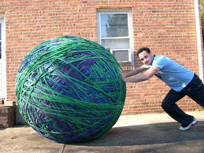 huge bouncy ball